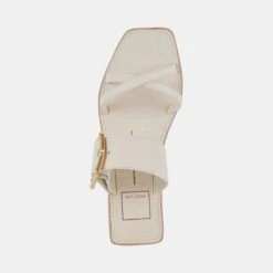 LOWYN SANDALS IVORY LEATHER 20 LOWYN SANDALS IVORY LEATHER -Modish Shoe DOLCEVITA SANDALS LOWYN IVORYLEATHER 06