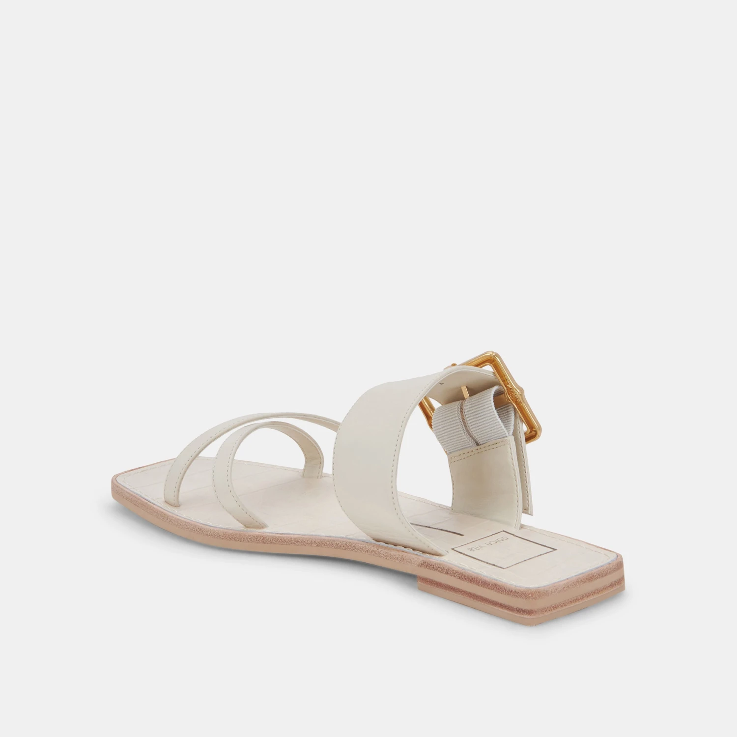 LOWYN SANDALS IVORY LEATHER 7 LOWYN SANDALS IVORY LEATHER - Image 7