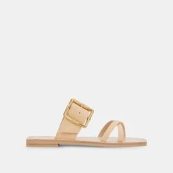 LOWYN SANDALS NATURAL RAFFIA