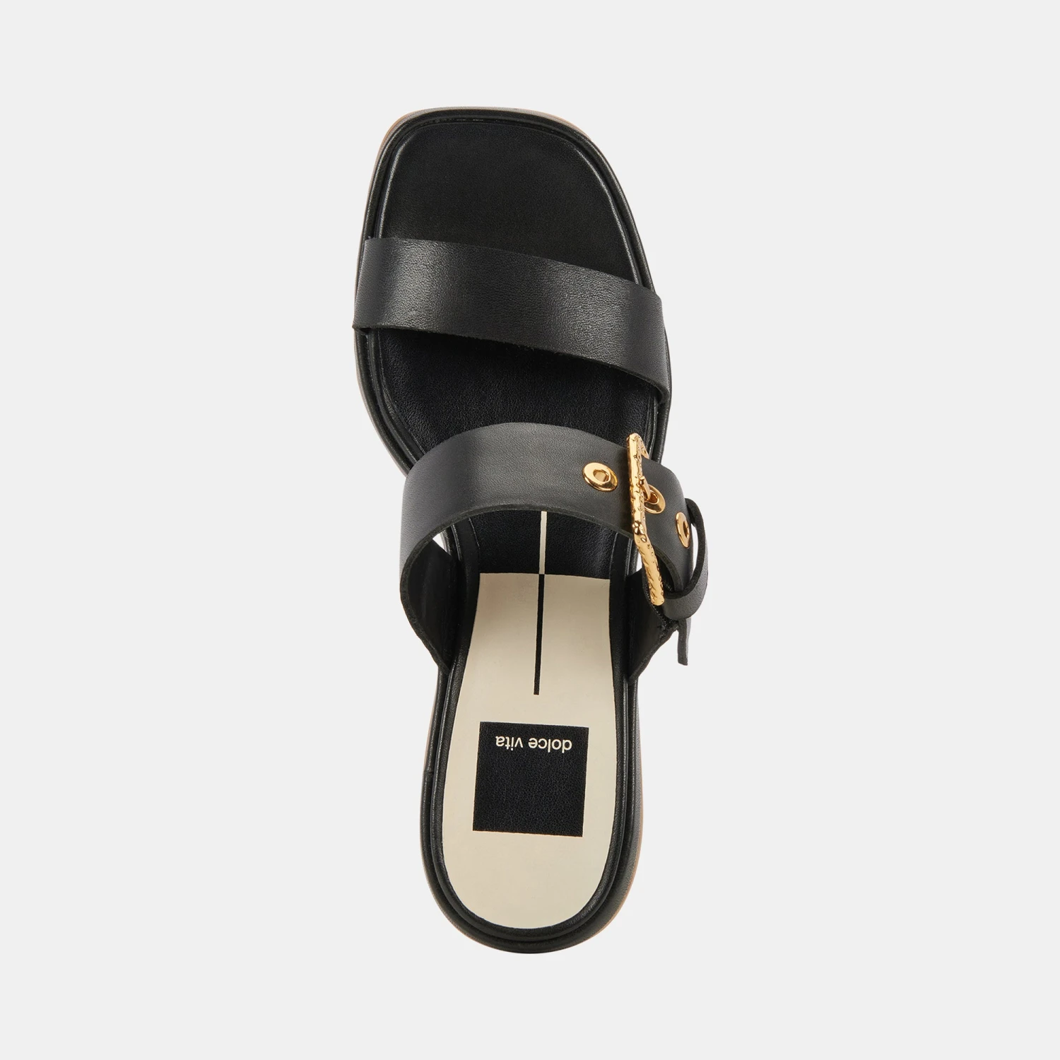 RIVA SANDALS BLACK LEATHER 8 RIVA SANDALS BLACK LEATHER - Image 8