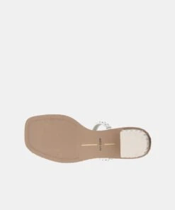 RIYA STUDDED WIDE SANDALS OFF WHITE LEATHER -Modish Shoe DOLCEVITA SANDALS RIYA OFF WHITE STUDDEDLEATHER BOTTOM preview maxWidth 2000 maxHeight 2000