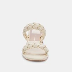 RONIN SANDALS BONE PATENT STELLA -Modish Shoe DOLCEVITA SANDALS RONIN BONEPATENTSTELLA 04
