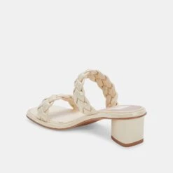 RONIN SANDALS BONE PATENT STELLA -Modish Shoe DOLCEVITA SANDALS RONIN BONEPATENTSTELLA 09