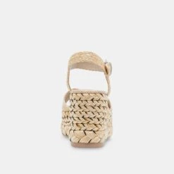 TIAGO WEDGES LT NATURAL RAFFIA -Modish Shoe DOLCEVITA SANDALS TIAGO LTNATURALRAFFIA 05
