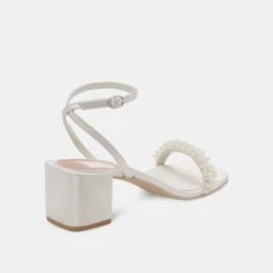 ZALIMA HEELS VANILLA PEARLS -Modish Shoe DOLCEVITA SANDALS ZALIMA VANILLAPEARLS 03 7d091204 1f21 4e57 ad91 8f60029dc05e