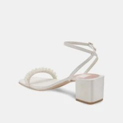ZALIMA HEELS VANILLA PEARLS -Modish Shoe DOLCEVITA SANDALS ZALIMA VANILLAPEARLS 09 680caeed 23b4 480d a525 cf7c2bad49e9