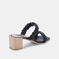 ZENO SANDALS BLACK STELLA -Modish Shoe DOLCEVITA SANDALS ZENO BLACKSTELLA 03