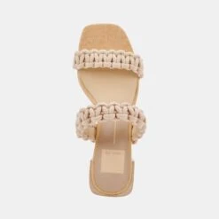 ZENO SANDALS VANILLA ROPE -Modish Shoe DOLCEVITA SANDALS ZENO VANILLAROPE 06