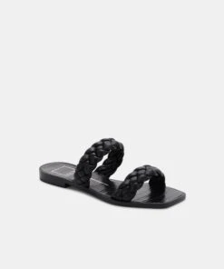 INDY SANDALS BLACK STELLA -Modish Shoe DOLCEVITA SANDAL INDY PREV.INDIA BLACK 01