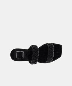 INDY WIDE SANDALS BLACK STELLA -Modish Shoe DOLCEVITA SANDAL INDY PREV.INDIA BLACK 06 20afe573 a30d 4b4f a2ef e3be26af6f33