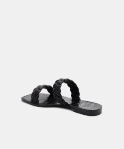 INDY WIDE SANDALS BLACK STELLA -Modish Shoe DOLCEVITA SANDAL INDY PREV.INDIA BLACK 09 aa6ec4bd cc89 4e19 804b 7844edcf1586