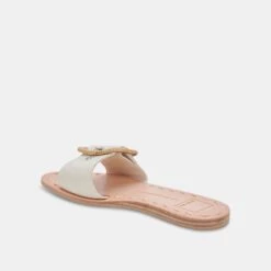DASA SANDALS EGGSHELL EMBOSSED LEATHER 11 DASA SANDALS EGGSHELL EMBOSSED LEATHER -Modish Shoe DOLCEVITA SLIDES DASA EGGSHELLEMBOSSEDLEATHER 09