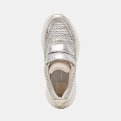 Dolce Vita DEMO SNEAKERS SILVER KNIT -Modish Shoe DOLCEVITA SNEAKERS DEMO SILVERWOVEN 06