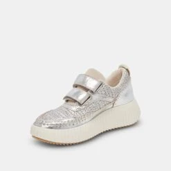 Dolce Vita DEMO SNEAKERS SILVER KNIT -Modish Shoe DOLCEVITA SNEAKERS DEMO SILVERWOVEN 08