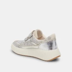Dolce Vita DEMO SNEAKERS SILVER KNIT -Modish Shoe DOLCEVITA SNEAKERS DEMO SILVERWOVEN 09