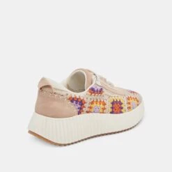 DOLEN CROCHET SNEAKERS PURPLE FLORAL CROCHET 11 DOLEN CROCHET SNEAKERS PURPLE FLORAL CROCHET -Modish Shoe DOLCEVITA SNEAKERS DOLENCROCHET PURPLEFLORALCROCHET 03