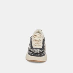 Dolce Vita DOLEN SNEAKERS WHITE BLACK WOVEN -Modish Shoe DOLCEVITA SNEAKERS DOLEN BLACKMULTIWOVEN 04