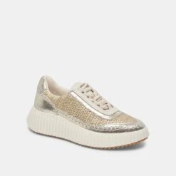 Dolce Vita DOLEN SNEAKERS GOLD KNIT -Modish Shoe DOLCEVITA SNEAKERS DOLEN GOLDKNIT 01 e3225b9f ceb0 4dd1 8db6 23d2b962872b