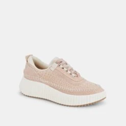 DOLEN SNEAKERS LT BLUSH KNIT -Modish Shoe DOLCEVITA SNEAKERS DOLEN LTBLUSHMESH 01