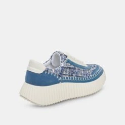 DOLEN SNEAKERS NAVY MULTI WOVEN 11 DOLEN SNEAKERS NAVY MULTI WOVEN -Modish Shoe DOLCEVITA SNEAKERS DOLEN NAVYMULTIWOVEN 03