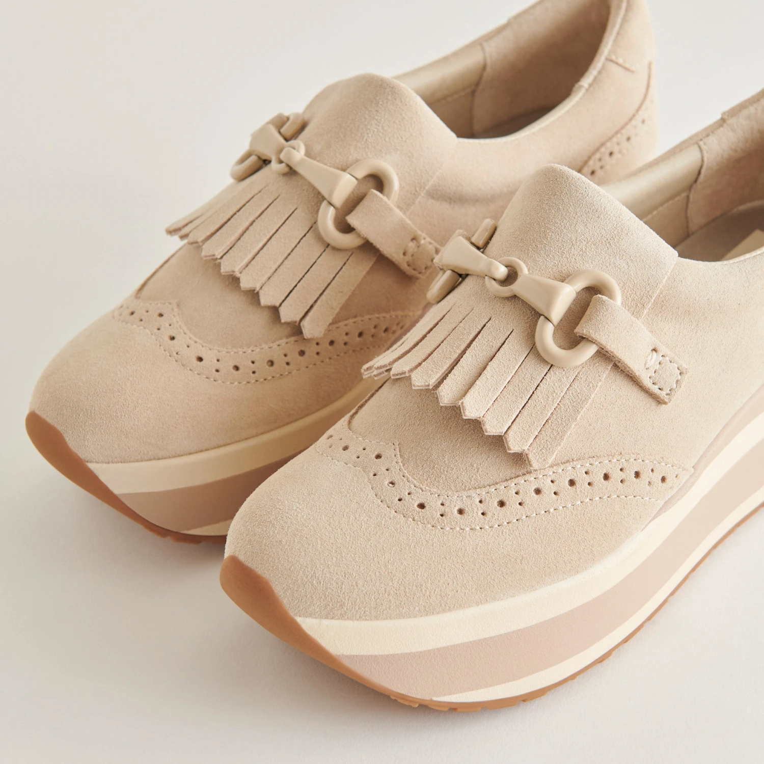 Dolce Vita JHAX SNEAKERS ALMOND SUEDE 5 Dolce Vita JHAX SNEAKERS ALMOND SUEDE - Image 5