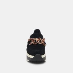 Dolce Vita JHENEE PERFORATED SNEAKERS ONYX SUEDE -Modish Shoe DOLCEVITA SNEAKERS JHENEEPERF ONYXSUEDE 04