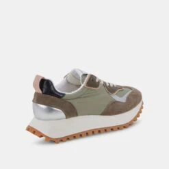 DOLCE VITA X GREATS REUBIN SNEAKERS ARMY NYLON -Modish Shoe DOLCEVITA SNEAKERS REUBIN ARMYNYLON 03
