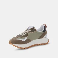 DOLCE VITA X GREATS REUBIN SNEAKERS ARMY NYLON -Modish Shoe DOLCEVITA SNEAKERS REUBIN ARMYNYLON 08