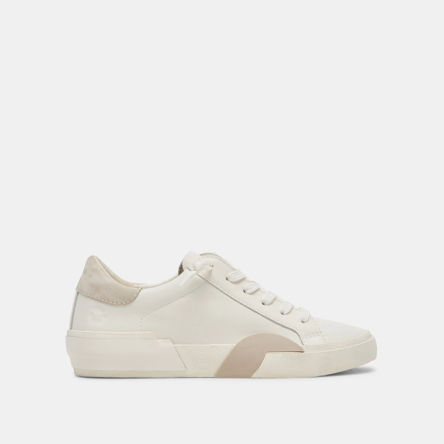Dolce Vita ZINA 360 SNEAKERS WHITE NATURAL RECYCLED LEATHER 1 Dolce Vita ZINA 360 SNEAKERS WHITE NATURAL RECYCLED LEATHER