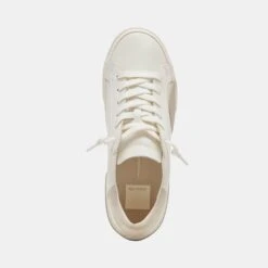 Dolce Vita ZINA 360 SNEAKERS WHITE NATURAL RECYCLED LEATHER 16 Dolce Vita ZINA 360 SNEAKERS WHITE NATURAL RECYCLED LEATHER -Modish Shoe DOLCEVITA SNEAKERS ZINA360 WHITENATURALRECYCLEDLEATHER 06