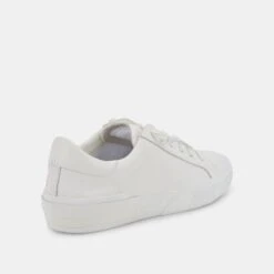 ZINA 360 SNEAKERS WHITE RECYCLED LEATHER -Modish Shoe DOLCEVITA SNEAKERS ZINA360 WHITERECYCLEDLEATHER 03