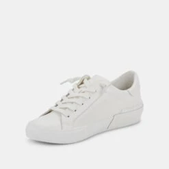 ZINA 360 SNEAKERS WHITE RECYCLED LEATHER -Modish Shoe DOLCEVITA SNEAKERS ZINA360 WHITERECYCLEDLEATHER 08