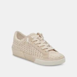 Dolce Vita ZINA CROCHET SNEAKERS SANDSTONE CROCHET -Modish Shoe DOLCEVITA SNEAKERS ZINACROCHET SANDSTONECROCHET 01