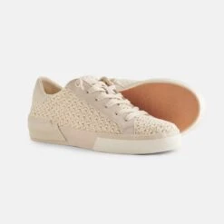 Dolce Vita ZINA CROCHET SNEAKERS SANDSTONE CROCHET -Modish Shoe DOLCEVITA SNEAKERS ZINACROCHET SANDSTONECROCHET 1