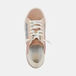 ZINA PATCH SNEAKERS ROSE GOLD MULTI GLITTER -Modish Shoe DOLCEVITA SNEAKERS ZINAPATCH ROSEGOLDMULTIGLITTER 06