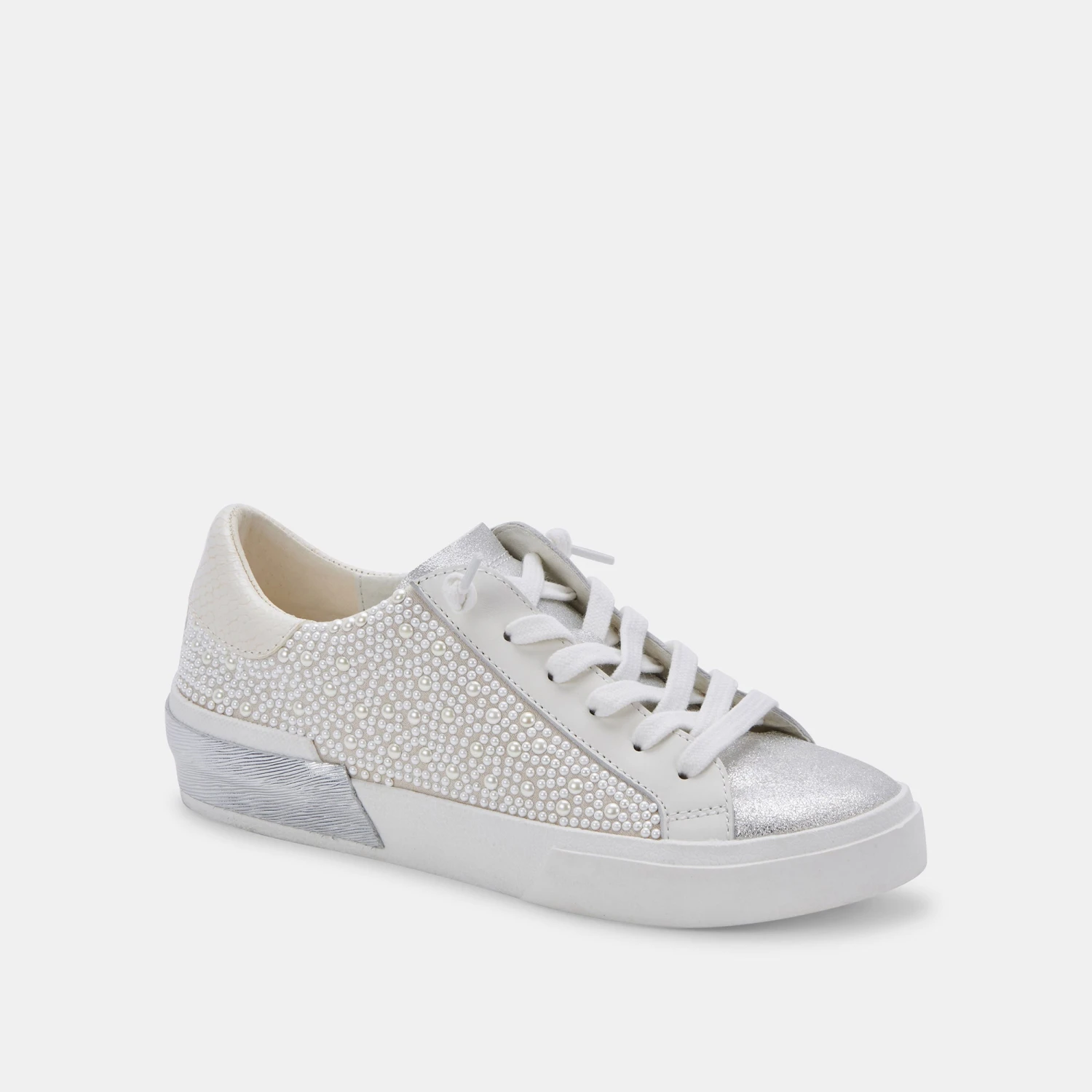 ZINA PEARL SNEAKERS VANILLA PEARLS 3 ZINA PEARL SNEAKERS VANILLA PEARLS - Image 3