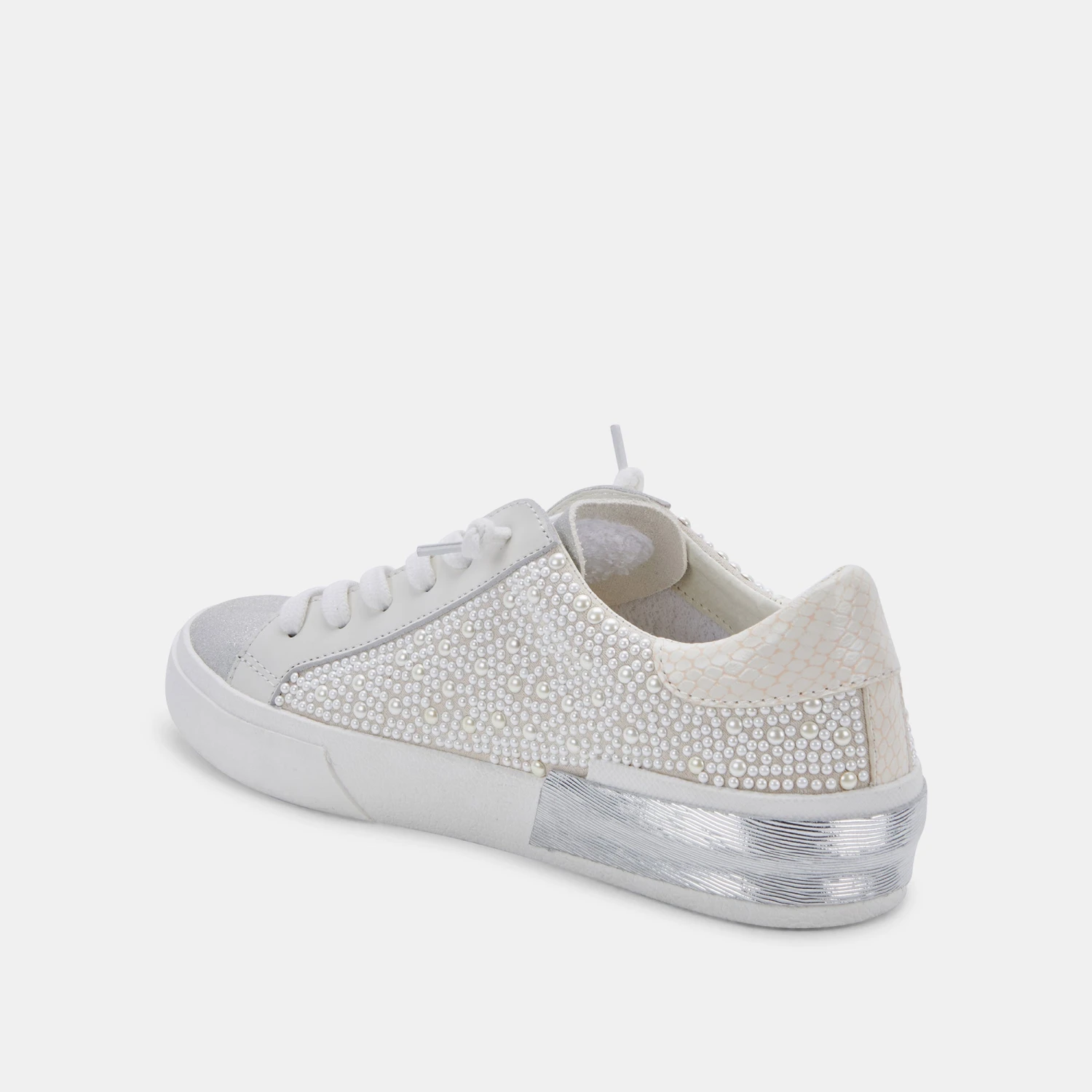 ZINA PEARL SNEAKERS VANILLA PEARLS 6 ZINA PEARL SNEAKERS VANILLA PEARLS - Image 6