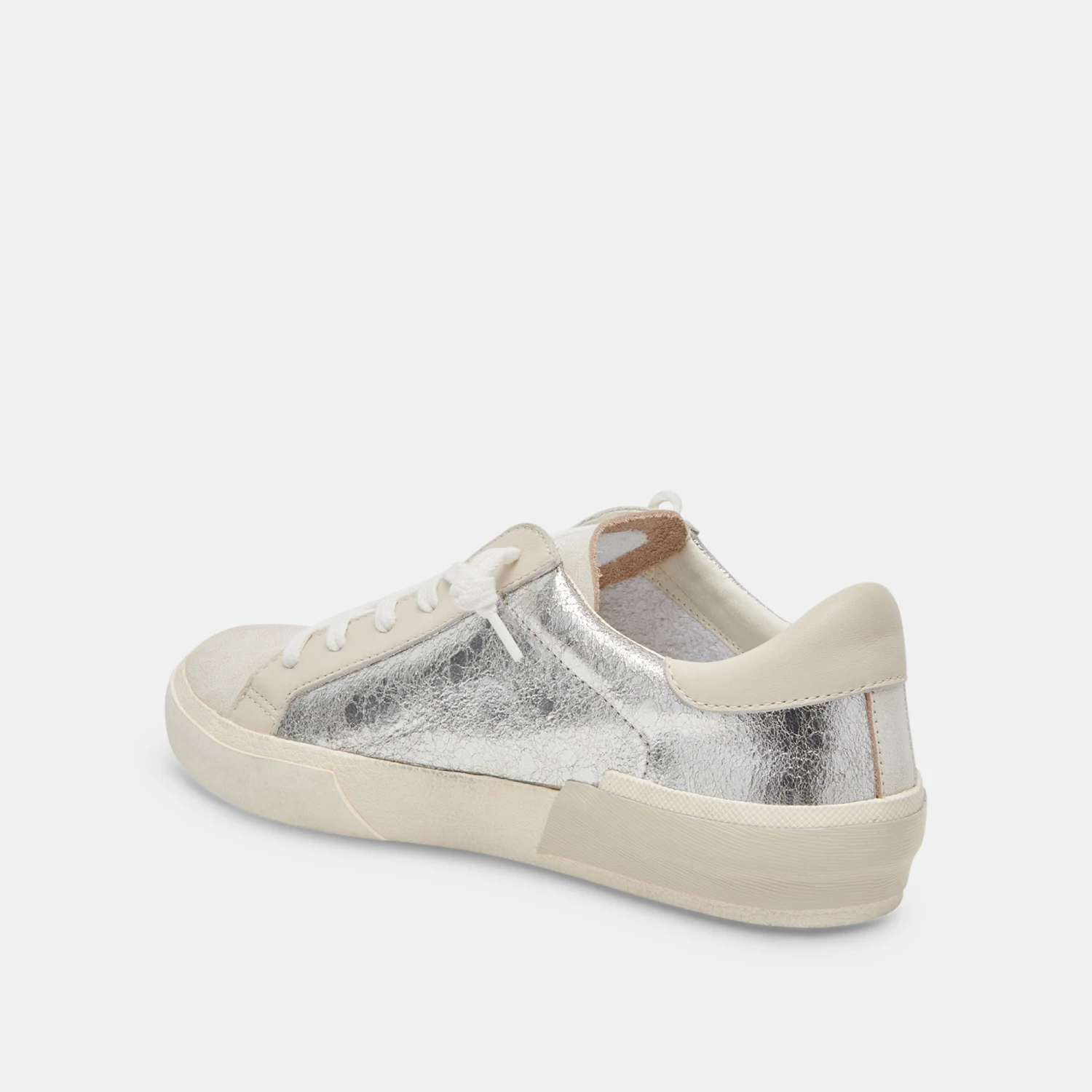 Dolce Vita ZINA SNEAKERS CHROME DISTRESSED LEATHER 5 Dolce Vita ZINA SNEAKERS CHROME DISTRESSED LEATHER - Image 5