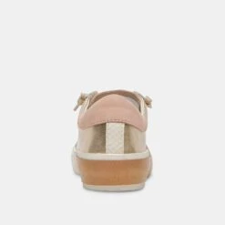 Dolce Vita ZINA SNEAKERS GOLD LEATHER -Modish Shoe DOLCEVITA SNEAKERS ZINA GOLDMETALLICLEATHER 05