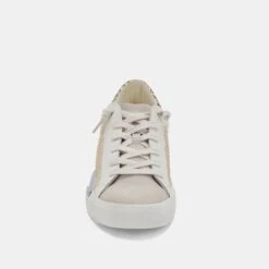 ZINA SNEAKERS OFF WHITE EMBOSSED LEATHER -Modish Shoe DOLCEVITA SNEAKERS ZINA OFFWHITEEMBOSSEDLEATHER 04
