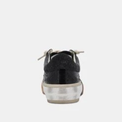 Dolce Vita ZINA SNEAKERS ONYX EMBOSSED LEATHER -Modish Shoe DOLCEVITA SNEAKERS ZINA ONYXEMBOSSEDLEATHER 05