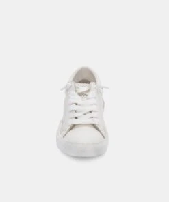ZINA SNEAKERS WHITE PERFORATED LEATHER -Modish Shoe DOLCEVITA SNEAKERS ZINA WHITE PERFORATED LEATHER TOE preview maxWidth 2000 maxHeight 2000