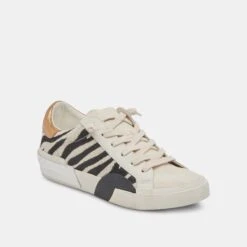 Dolce Vita ZINA SNEAKERS ZEBRA FABRIC -Modish Shoe DOLCEVITA SNEAKERS ZINA ZEBRAFABRIC 01