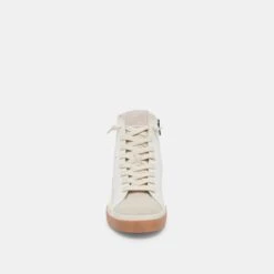 Dolce Vita ZOHARA SNEAKERS WHITE TAN LEATHER -Modish Shoe DOLCEVITA SNEAKERS ZOHARA WHITETANLEATHER 04