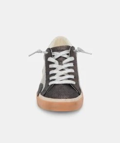 ZINA SNEAKERS MERCURY LEATHER -Modish Shoe DOLCEVITA SNEAKER ZINA MERCURYMETALLICLEATHER 04