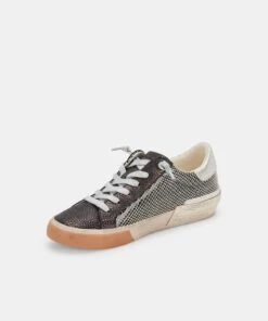 ZINA SNEAKERS MERCURY LEATHER -Modish Shoe DOLCEVITA SNEAKER ZINA MERCURYMETALLICLEATHER 08