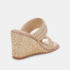 ABIGAL WEDGES LT NATURAL RAFFIA -Modish Shoe DOLCEVITA WEDGES ABIGAL LTNATURALRAFFIA 03