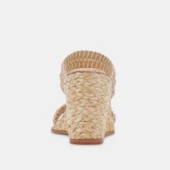 ABIGAL WEDGES LT NATURAL RAFFIA -Modish Shoe DOLCEVITA WEDGES ABIGAL LTNATURALRAFFIA 05
