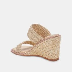 ABIGAL WEDGES LT NATURAL RAFFIA -Modish Shoe DOLCEVITA WEDGES ABIGAL LTNATURALRAFFIA 09