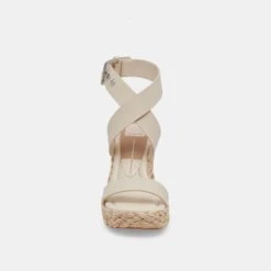 ALDONA WEDGES IVORY LEATHER 14 ALDONA WEDGES IVORY LEATHER -Modish Shoe DOLCEVITA WEDGES ALDONA IVORYLEATHER 04